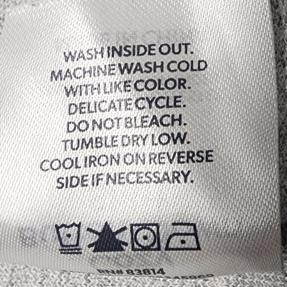 Members Mark Cozy Button Down Shirt Polyester blend XL Winter Grey Plaid - Picture 8 of 8